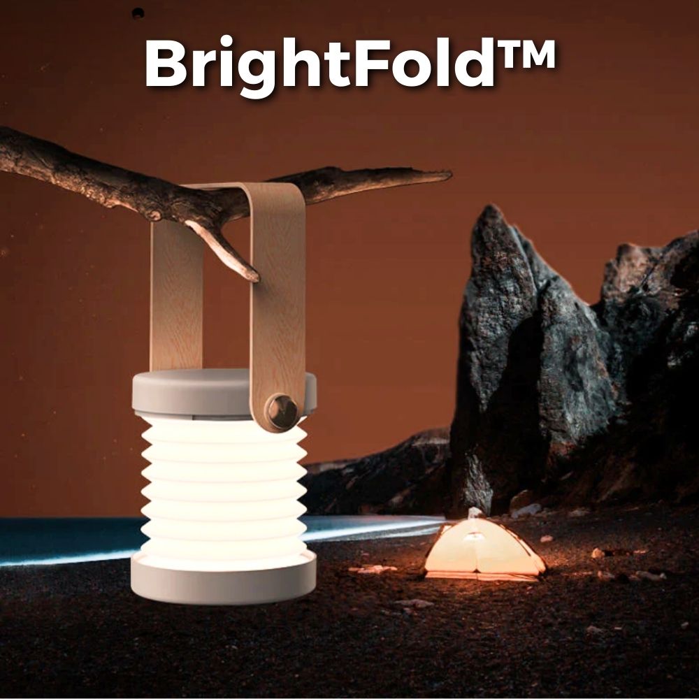BrightFold™ - Zusammenklappbare LED-Tischleuchte [Letzter Tag Rabatt]