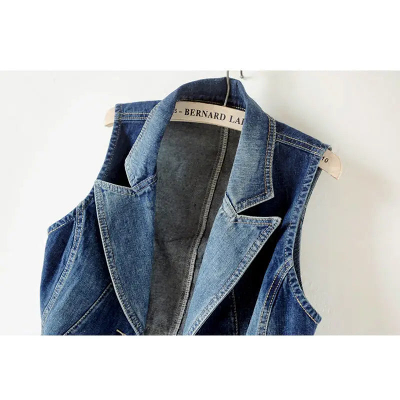 Faerah | Damen Denim-Weste