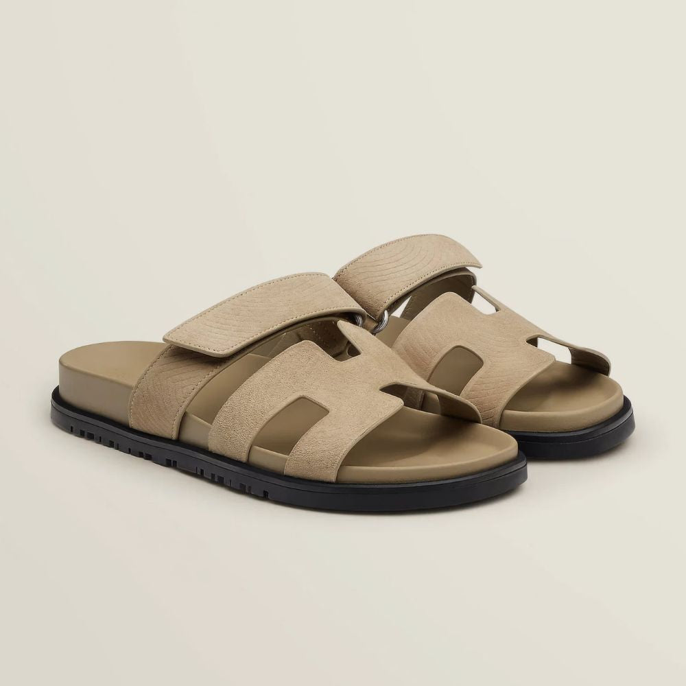 Modische Ledersandalen - Rivi