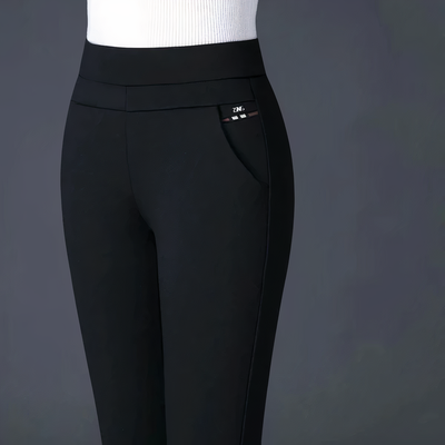 Eula - Hochtaillierte Stretch-Hose