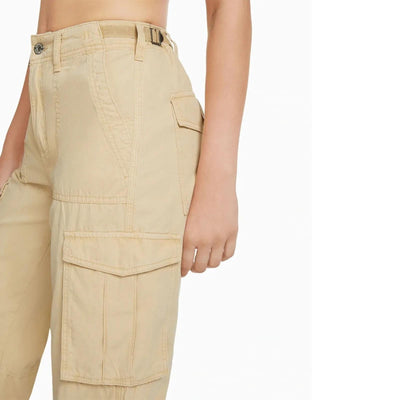 Ida - Damen Cargohose mit gerader Passform