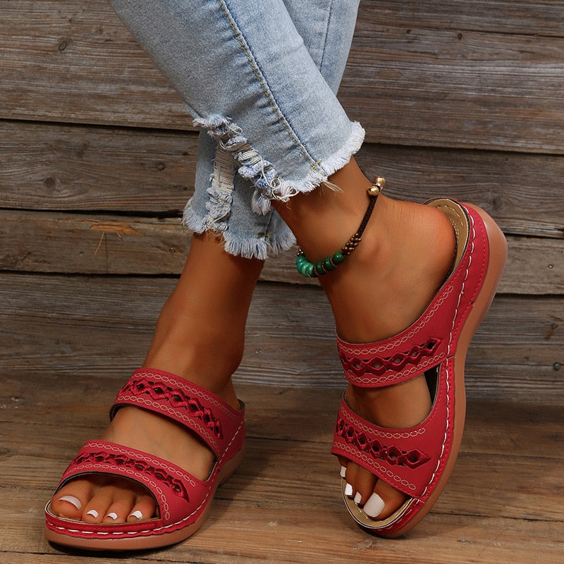 Mocarra | Gepolsterte orthopädische Sandalen