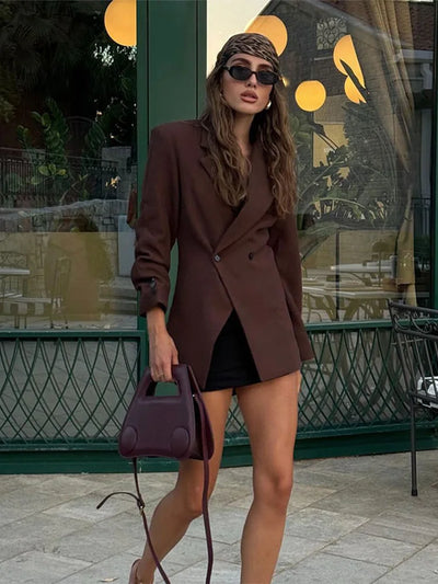Layla | High Street Fashion Mantel für Damen Herbst und Winter