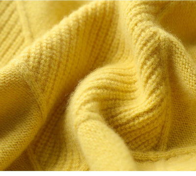 Mocarra | Rollkragenpullover aus Kaschmir mit Waffelmuster