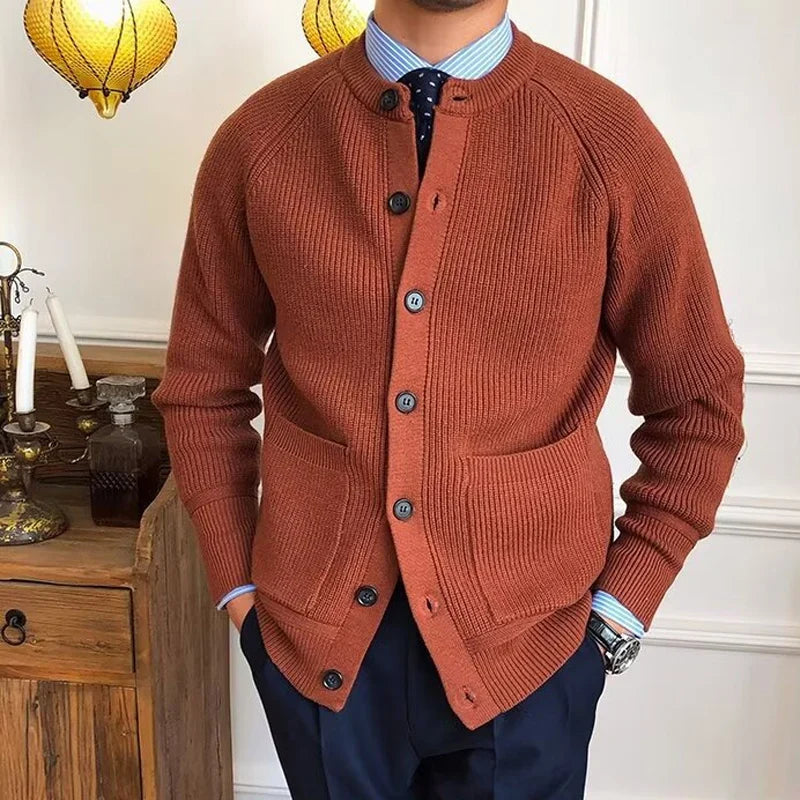 Ren | Vintage strickjacke für herren