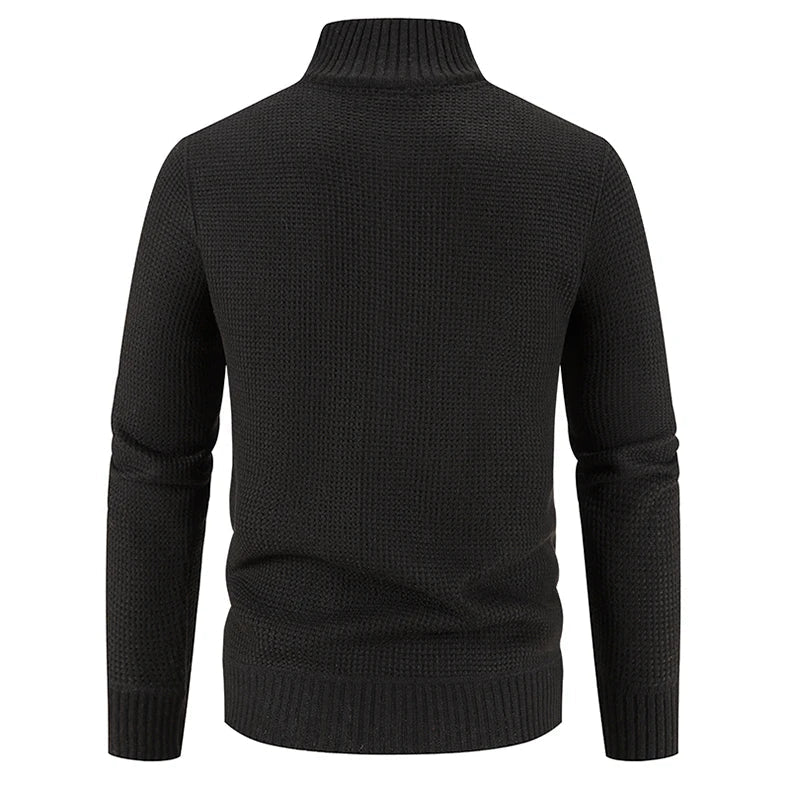 Mocarra | Gestrickte Fleece Jacke