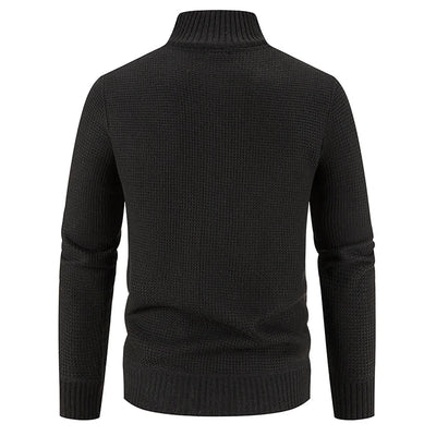 Mocarra | Gestrickte Fleece Jacke