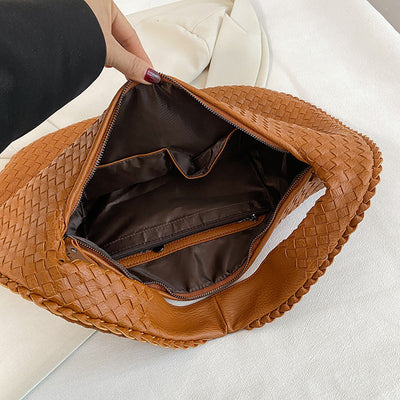 Mocarra | Gewebte Braune Tasche