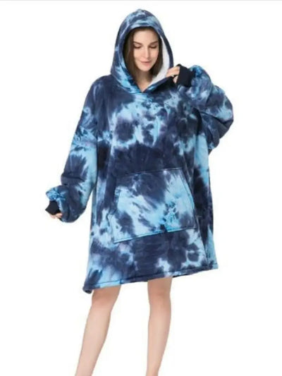 Layth | Flanell Warmer Kapuzenpullover Decke für Gemütliche Wintertage
