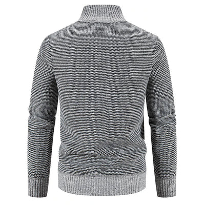 Mocarra | Gestrickte Fleece Jacke