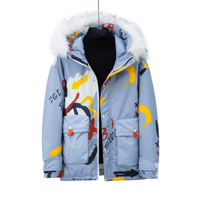 Rami | Herren Winterparka mit Fellkragen
