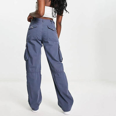 Ida - Damen Cargohose mit gerader Passform