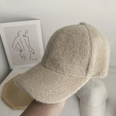 Mocarra | Winter-Plüsch-Baseballmütze
