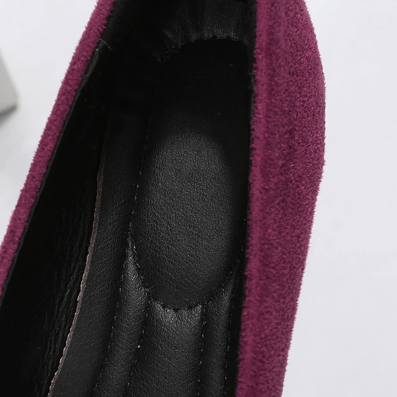 Mocarra | Flache Damenschuhe mit runder Spitze