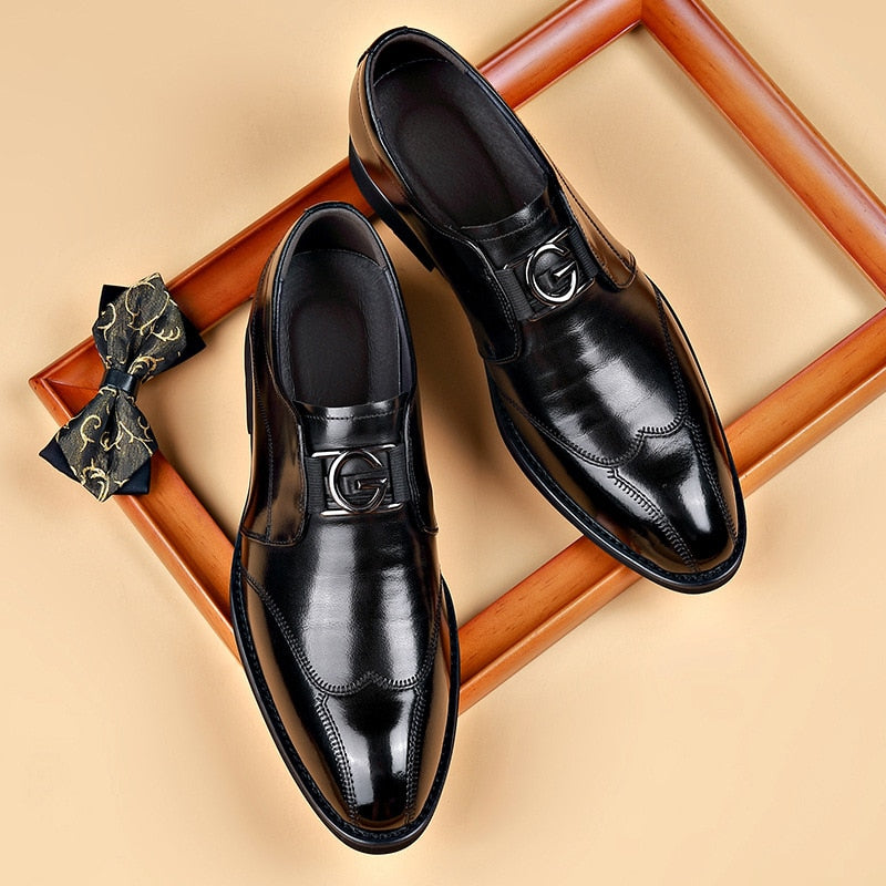 Conner - Handgefertigte Lederschuhe für Männer