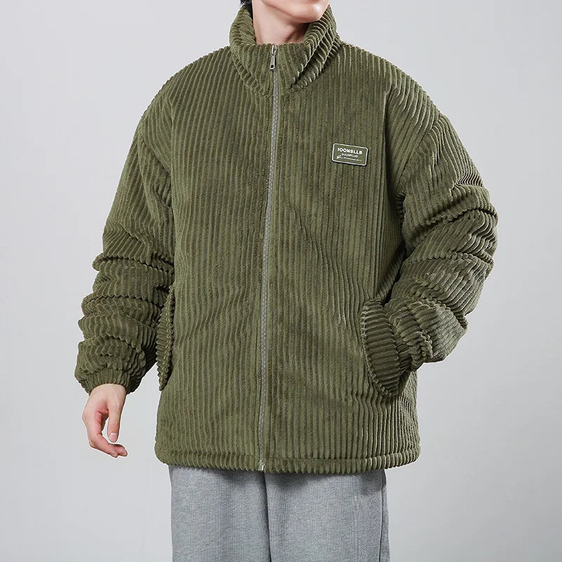 Nop | Herren Cordjacke Winter Warm