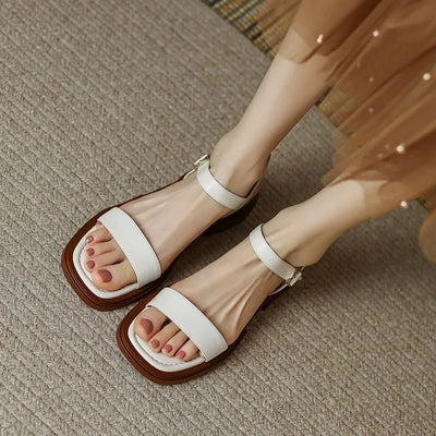 Elsen™ | Ledersandalen Juneya
