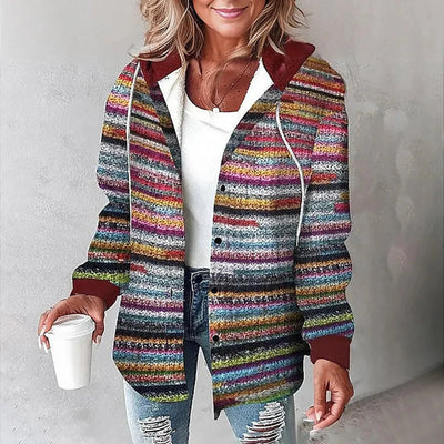 Lina™ | Karierter Komfort-Hoodie
