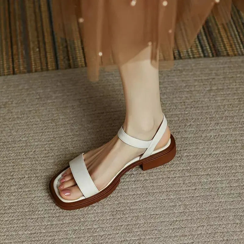 Elsen™ | Ledersandalen Juneya