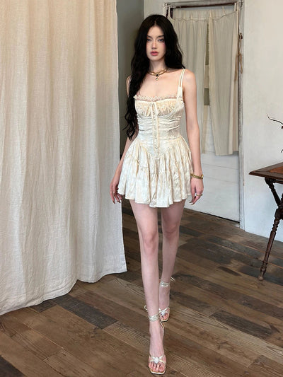 Mocarra | Romantisches Vintage-Minikleid