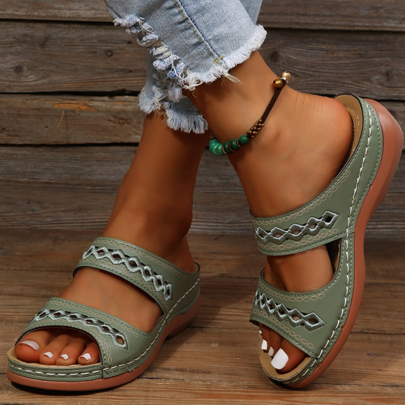 Mocarra | Gepolsterte orthopädische Sandalen