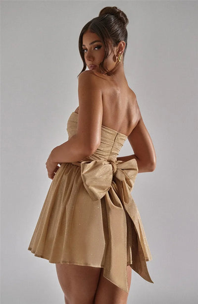 Mocarra | Glitzerndes Minikleid