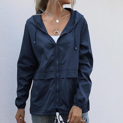 Patty - Winddichte Sommerjacke mit Kapuze