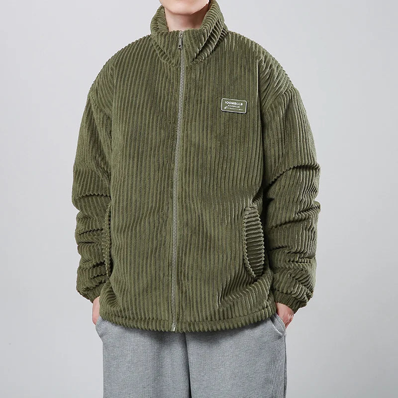Nop | Herren Cordjacke Winter Warm