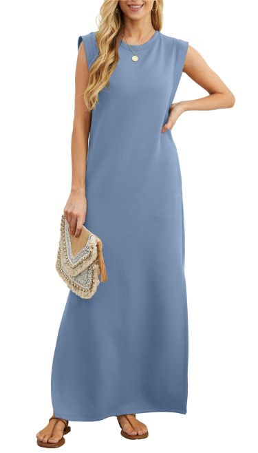 Mocarra | Sommer Lässiges Geteiltes Loses Kleid