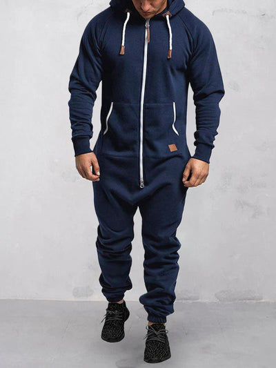 Jumpsuit Mit Kapuz
