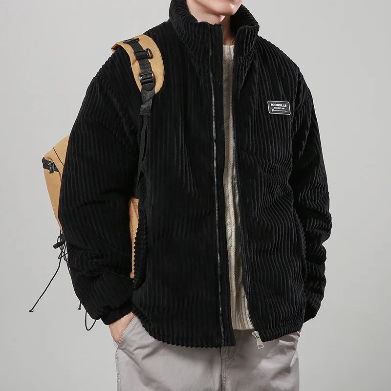Nop | Herren Cordjacke Winter Warm