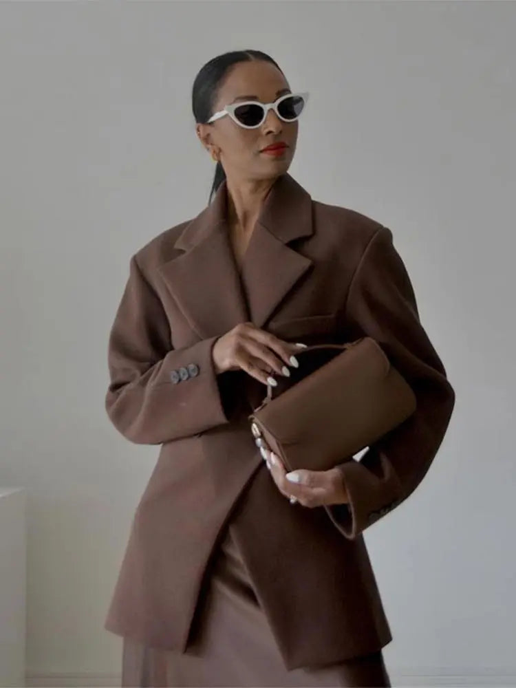 Layla | High Street Fashion Mantel für Damen Herbst und Winter