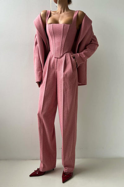 Margaret - Elegantes dreiteiliges zeremonielles Kostüm für Frauen Ensemble