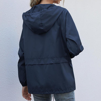 Patty - Winddichte Sommerjacke mit Kapuze