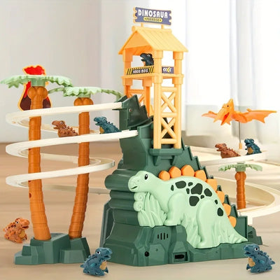 Dino Bahn - Die lustige Achterbahn die Dinos an die Grenzen bringt!