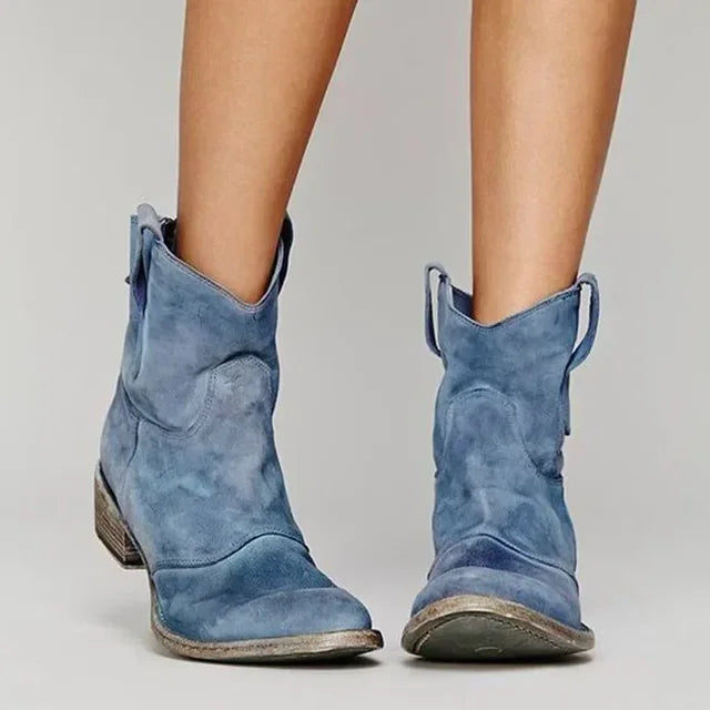Rina™ | Retro-Cowboy Stiefeletten