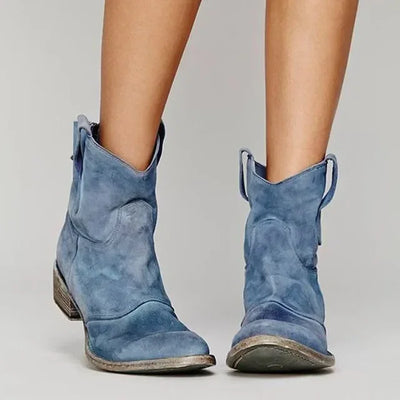 Rina™ | Retro-Cowboy Stiefeletten