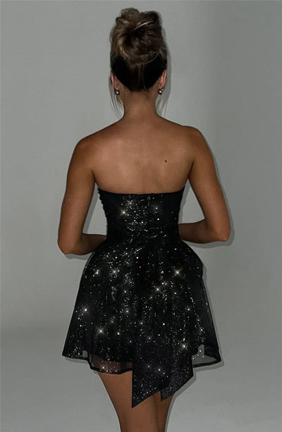 Mocarra | Glitzerndes Minikleid