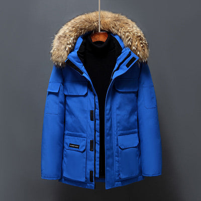 Rami | Herren Winterparka mit Fellkragen