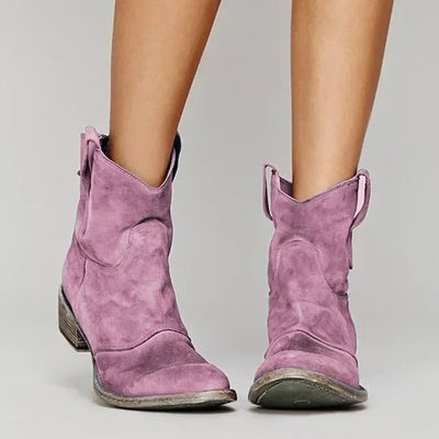 Rina™ | Retro-Cowboy Stiefeletten