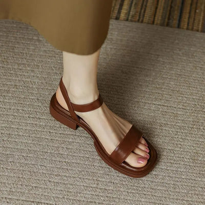 Elsen™ | Ledersandalen Juneya
