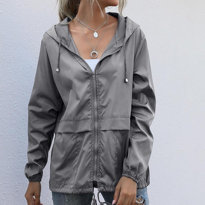 Patty - Winddichte Sommerjacke mit Kapuze