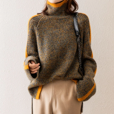 Mocarra | Gestrickter Rollkragenpullover