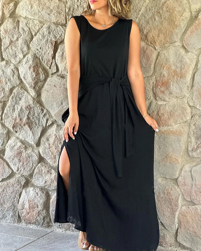 Mocarra | Ärmelloses Dehnbares Kleid