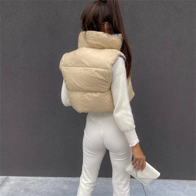 Mira | Gestepptes wendbares polster gilet für damen