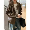 Anaya | Oversize Motorradjacke Damen mit Reißverschluss