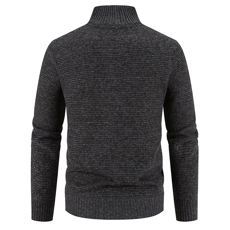 Mocarra | Gestrickte Fleece Jacke