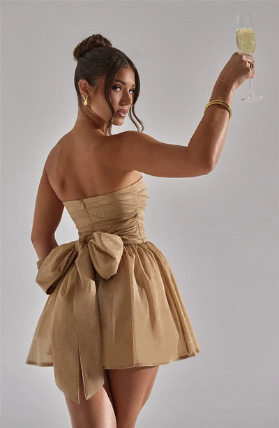 Mocarra | Glitzerndes Minikleid