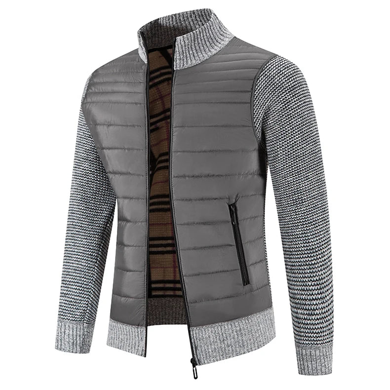 Mocarra | Gestrickte Fleece Jacke