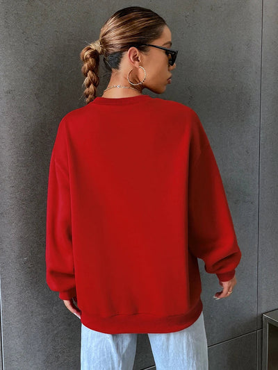 Gabriela | Damen Trendy Sweatshirt mit California West Coast Print